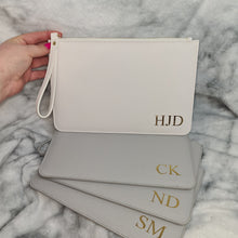 Load image into Gallery viewer, Personalised Wedding Clutch